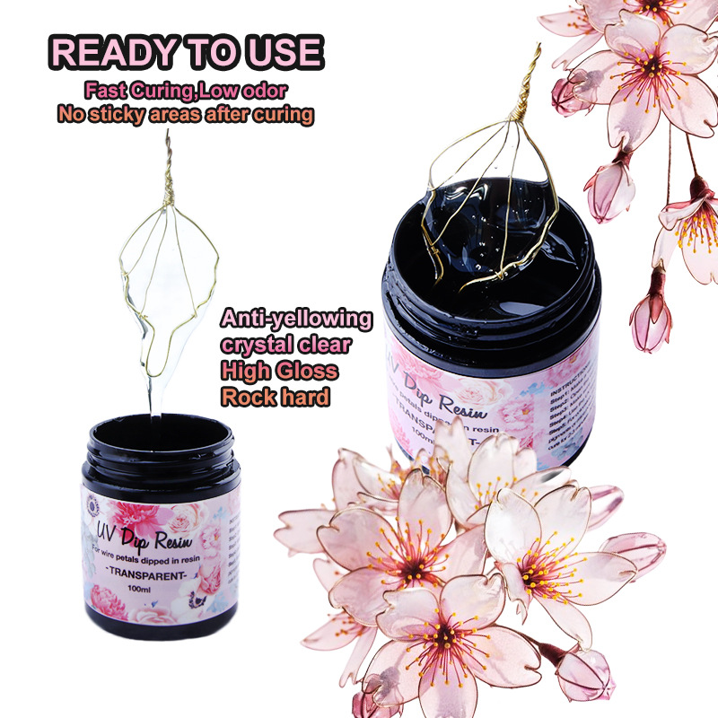 Epoxy Uv Resin Kit - Pegamento de resina UV DIP para