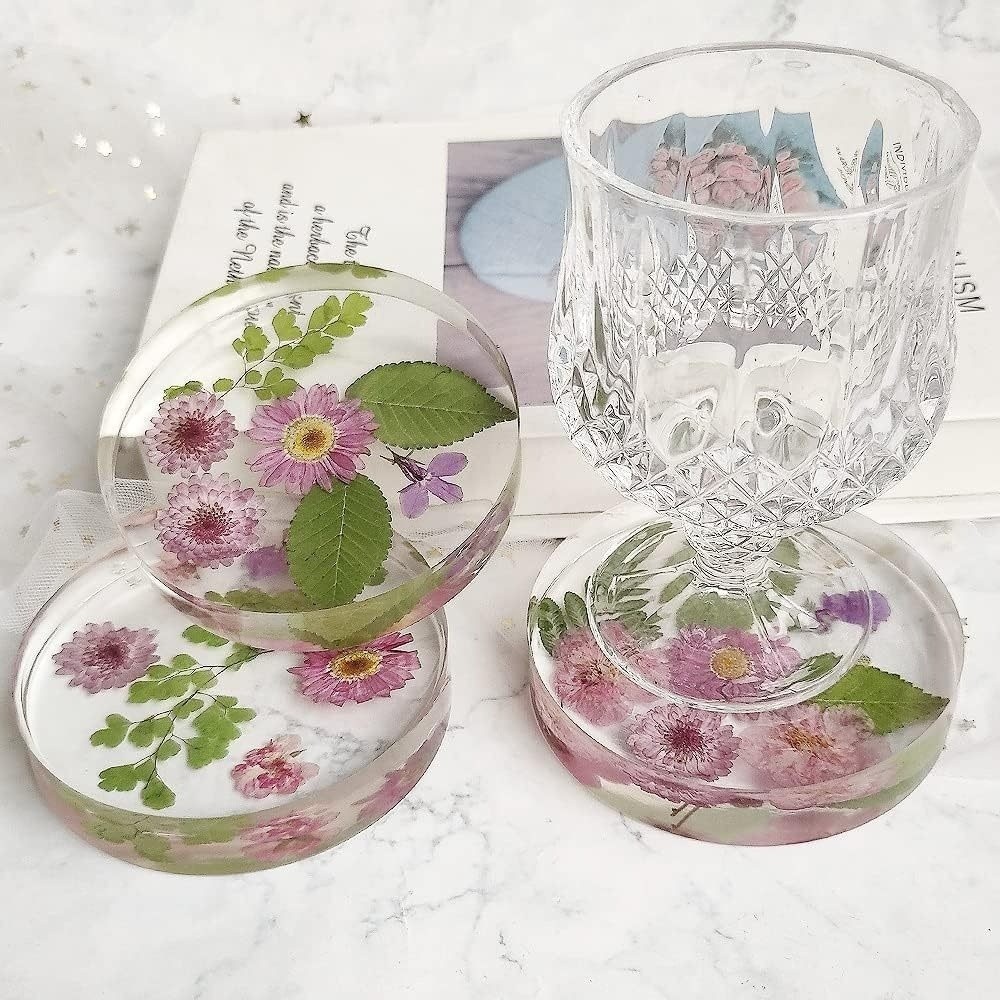 Coaster Mold Round - Molde de silicona simple y creativo