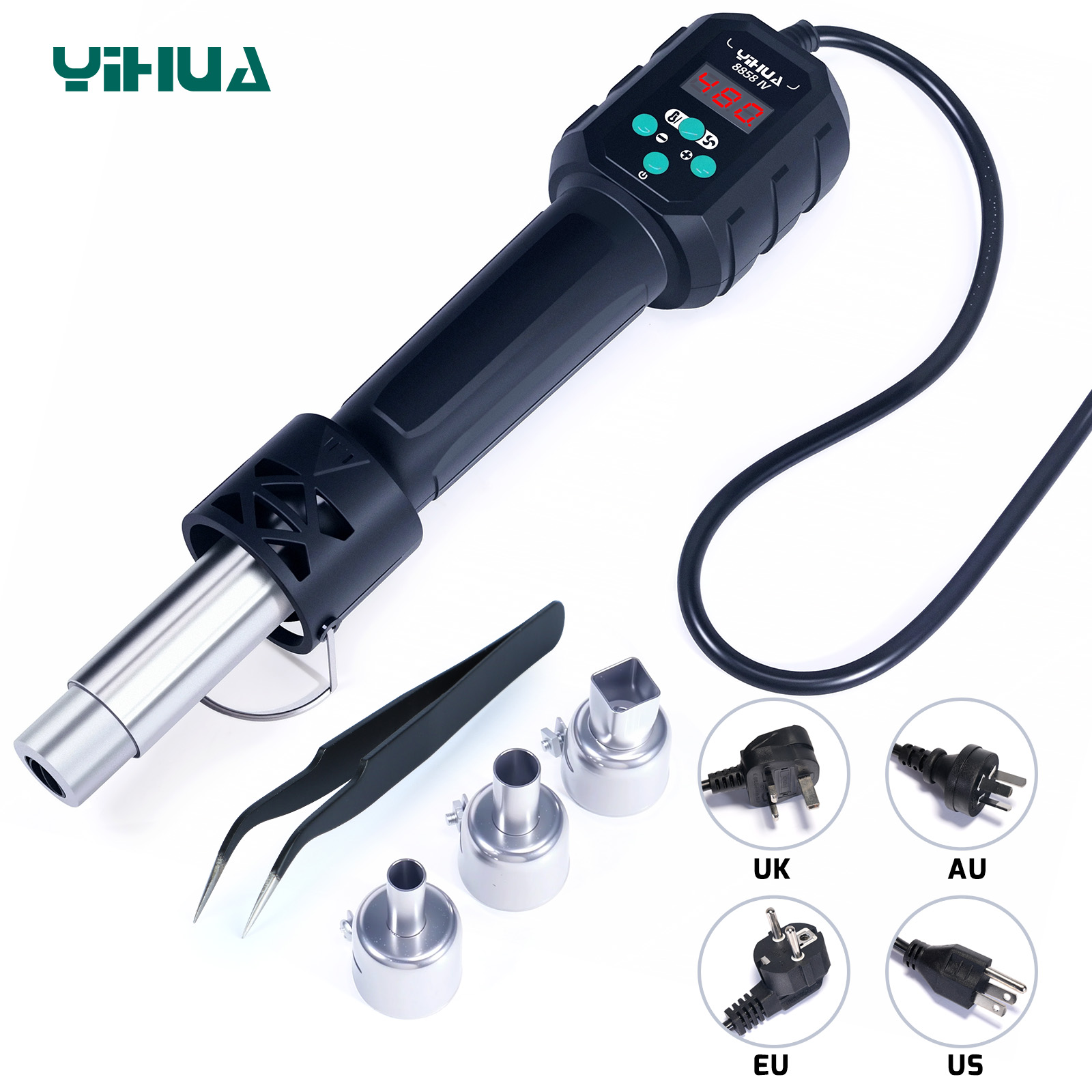 YIHUA pistola de aire caliente - Heat Gun Small reseña y precio