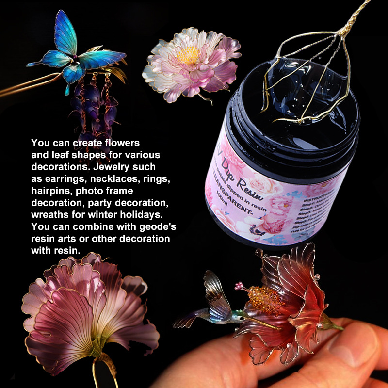 Pegamento de resina UV DIP par - Epoxy Uv Resin Kit reseña y precio
